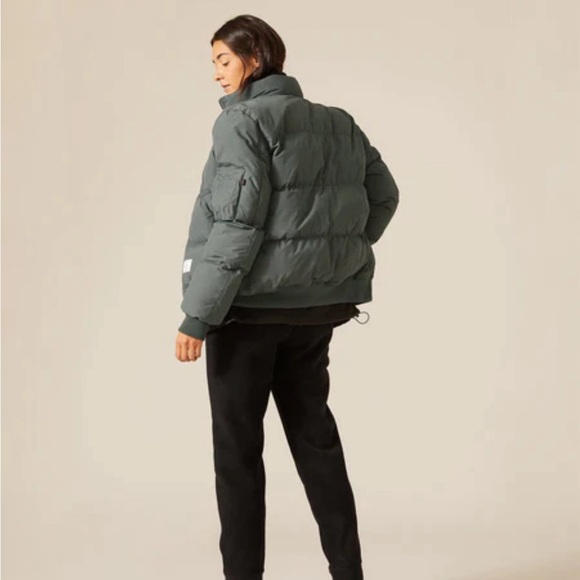 Alpha Industries  MA-1 QUILTED BOMBER JACKET BLACK - Picture 3 of 10